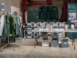 Limousineforeningens PR-bod, som for nyligt er kommet på nye hænder, var også repræsenteret ifm auktionen