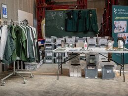 Limousineforeningens PR-bod, som for nyligt er kommet på nye hænder, var også repræsenteret ifm auktionen