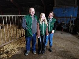 Hos Skovly Limousine, Niels Bøje Petersen m familie i Dianalund