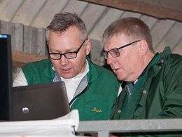 Teknikken for selve auktionen tjekkes af