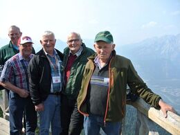 De sejeste som nåede toppen af Sulphur Mountain, Banff