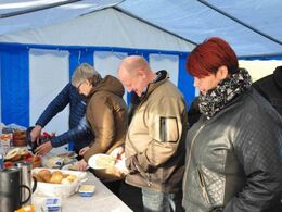 Efterårsmøde 2018 på Sjælland gik fra start med morgenkaffe i telt hos Ørnebjerggård Limousine.