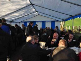 50 deltagere fra hele landet var mødt op i det dejlige efterårsvejr.