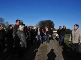 Vores rundviser var søster til indehaveren, og havde stor entusiasme og viden om alle led i produktionen.