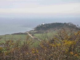 Flot udsigt kan fornemmes trods disen.