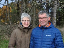 Anne-Grethe Jæger og Karl Peter Warming var på deres første efterårsmøde - og blev skribenter til artiklen om efterårsmødet til Limousine Nyt