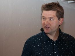 Jens Thaysen redegør for foreningens igangværende arbejde for alternativ afsætning af limousinekød