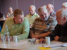 Undervejs i generalforsamlingen var der også lejlighed til små gruppediskussioner