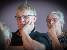 De forskellige beretninger – og ikke mindst snakken om alternativ afsætning af kød – optog de fremmødte – Jan Winum Povlsen er en af dem, der allerede ved rigtig meget om emnet.