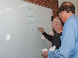 06-	Der var som altid spænding om de forskellige valg. Søren Grunnet, Lene Black Sinkjær og Jan P. Jensen blev alle genvalgt til bestyrelsen.