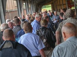 Efter generalforsamlingen var der besætningsbesøg på Bygholm Landbrugsskole, som i nyere tid har startet op med limousiner