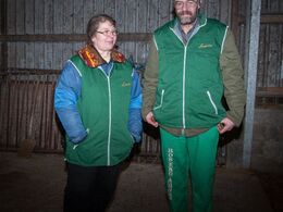 Blandt de besøgende var der flere, der ”bekendte kulør” – her er det