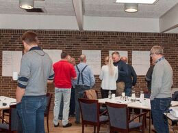 Dagen havde et stramt program, så der var kun få minutter til almindelig limousinesnak