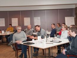 Den sidste del af workshoppen foregik i plenum, hvor prioriteringen af indsatsområder blev diskuteret.