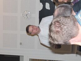 Køkkenleder Jonas fra Bygholm bød velkommen til mandehørm