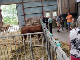 Besætningsbesøg hos Knud Erik Szwed, Lolland