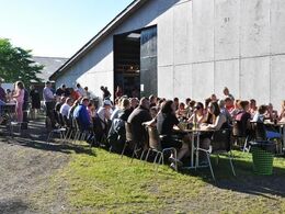 Onsdag aften når de sidste dyr og udstillere er ankommet samles udstillerne – Landskuet 2015 er begyndt