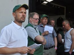 Tommy Jessing fra avlsudvalget fortalte om lørdagens program