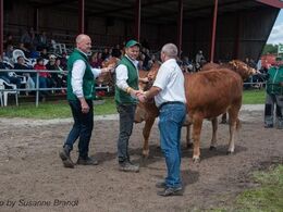 Håndtryk til årets mest vindende udstiller, Tommy Jessing