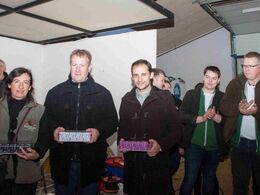 Franskmændene til gengæld fik søde sager og masser af bifald