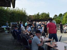 Besøget afsluttes med en dejlig grill middag