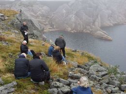 Madpakkerne nydes efter en dejlig sejltur
