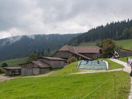 I 1007 meters højde ligger familien Haberls gård