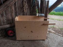 Hjemmelavet kalvevægt