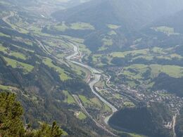 Så en lille lifttur - dette er udsigt fra liften