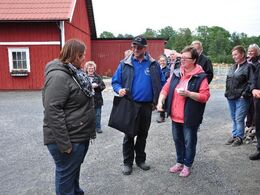 Mødet mellem de danske og de svenske limousineavlere, hvor også avlere lang borte fra, var mødt op for at hilse på, var slut, og vi takker så mÿcket for synet.