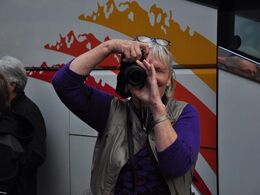 Der blev fotograferet ivrigt – Gurli fik vist også mange billeder i kassen.