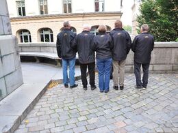 Dansk Limousine PR i Stockholm - bagfra