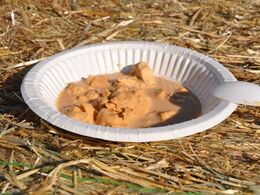 Og en gullig ost kogt lang tid i mælk… hrm..