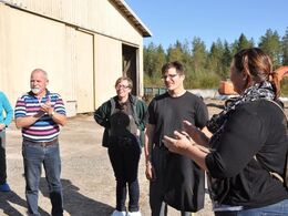 Tid til at tage afsked og takke for at vi måtte komme og se denne afprøvningsstation, som lå et godt stykke væk i afprøvningsmetode fra vores Ålestrup.