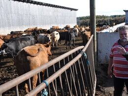Esa kunne fortælle hele dagen – og spørgelysten er stor hos deltagerne, men vi må videre efter et par timer i denne store produktionsbesætning.