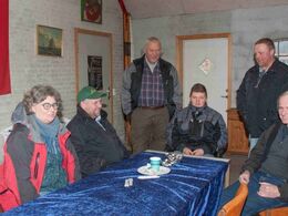 Limousinehygge i gildesalen i gårdens ene længe