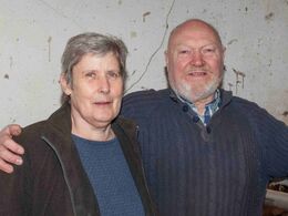 Værtsparret Else-Marie og Allan Kosegarten