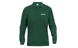 Grøn Polo HERRE - Lange ærmer