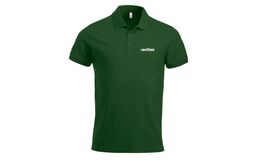 Grøn polo HERRE - Korte ærmer