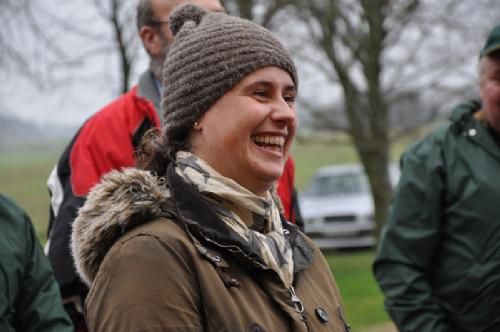 Efterårsmødet 2013 - Susanne Hovmand introducerer forsamlingen til det fantastiske koncept med økologisk fåre- og gedeost på Knuthenlund Gods med en særdeles veloplagt og smittende entusiasme.