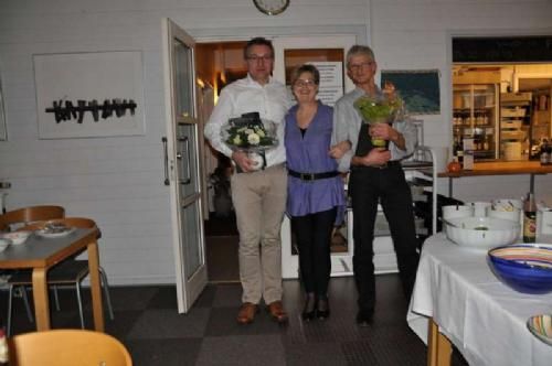 Efterårsmøde - for, at vi måtte komme på besætningsbesøg hos de to af efterårsmødets tre værter, Jakob Ravn og Ejvind Svejstrup.