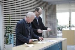 Generalforsamling 2013 - Stemmetællere; Bent Svenning Jessen og Per Lauritsen.