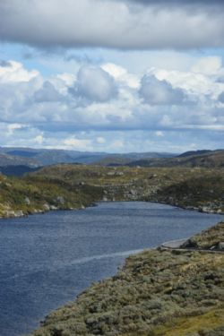 Studierejse Norge - Flot udsigt fra bussen