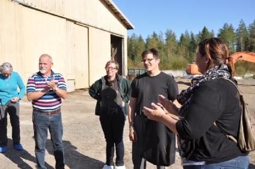 Studietur - Tid til at tage afsked og takke for at vi måtte komme og se denne afprøvningsstation, som lå et godt stykke væk i afprøvningsmetode fra vores Ålestrup.