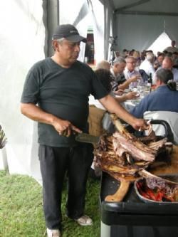 Verdenskongres Argentina  - Grillede okseribben hos “Los Robles”