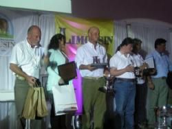Verdenskongres Argentina  - Overrækkelse af pokaler til vinderne